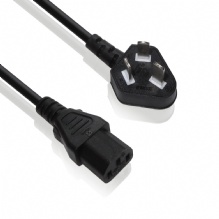 CCC 国标3-PIN 插头 品字尾线 电源线组 1.2米