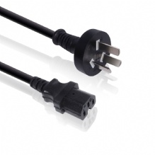 CCC 国标 3-PIN 插头 品字尾线 电源线组 1.2米